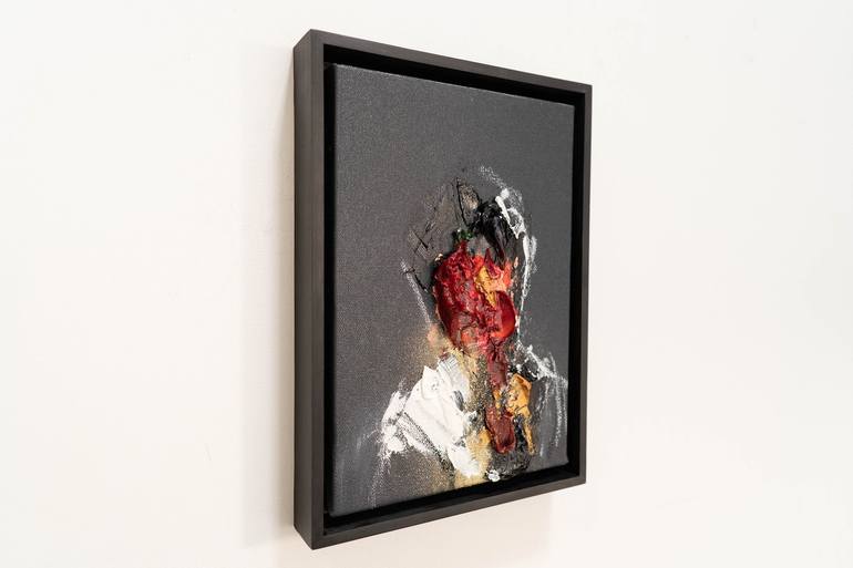 Original Abstract People Painting by Tomoya Nakano