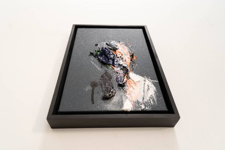 Original Abstract People Painting by Tomoya Nakano