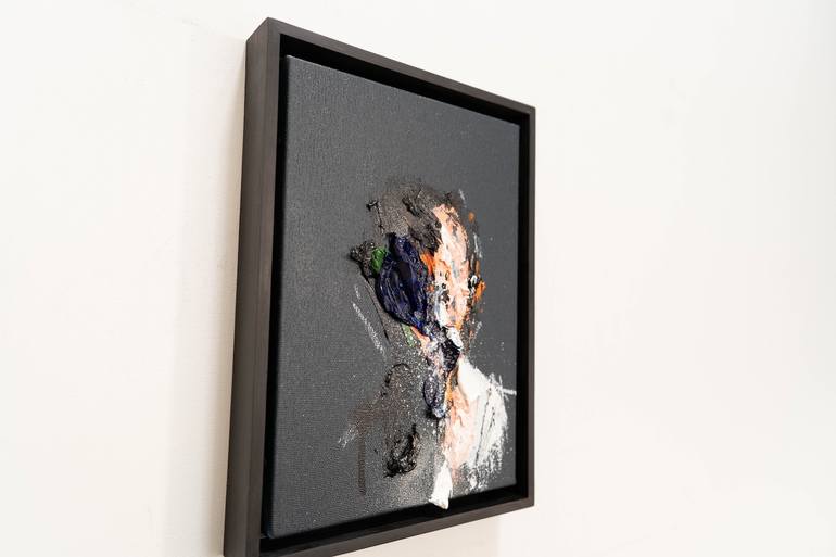 Original Abstract People Painting by Tomoya Nakano