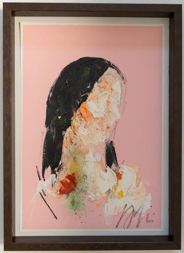 Original Abstract Women Paintings by Tomoya Nakano
