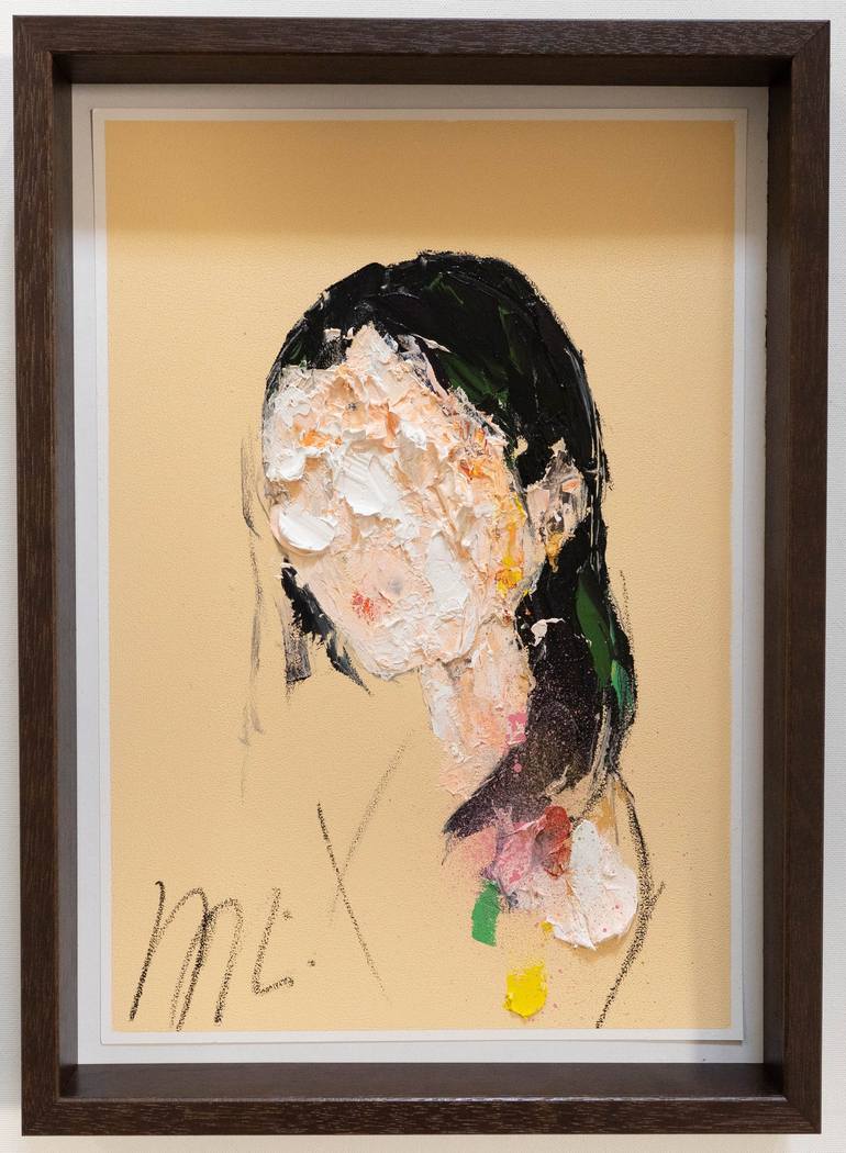 Original Abstract People Paintings by Tomoya Nakano