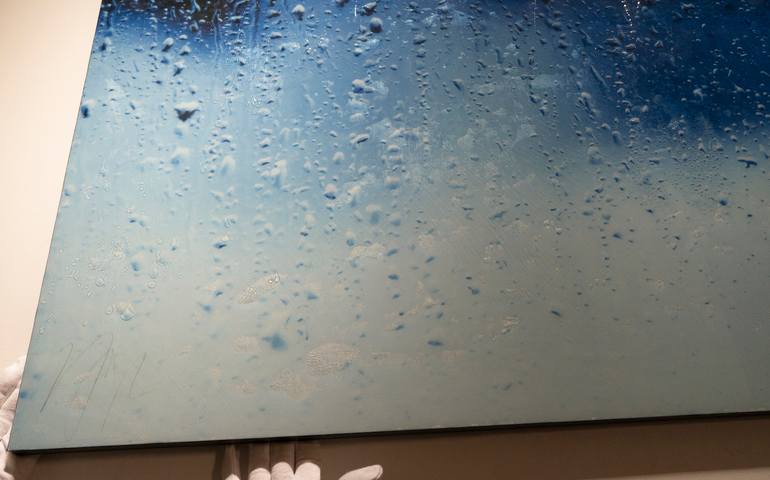 Original Abstract Expressionism Abstract Mixed Media by Tomoya Nakano