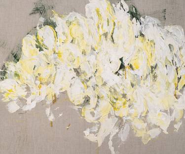 Original Abstract Floral Paintings by Tomoya Nakano