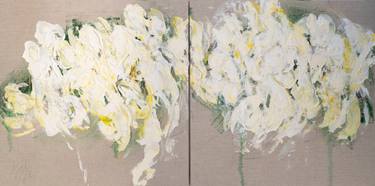 Original Abstract Floral Painting by Tomoya Nakano