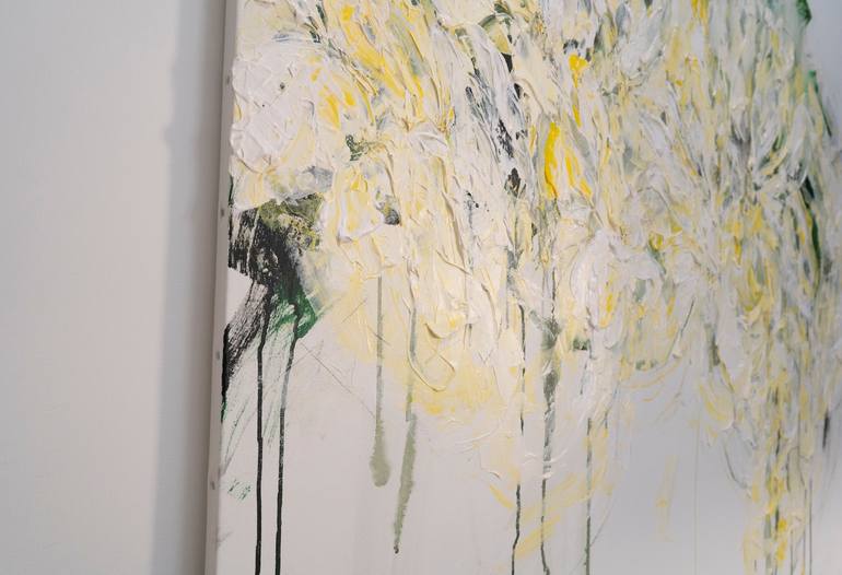 Original Abstract Floral Painting by Tomoya Nakano