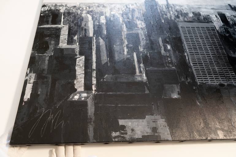 Original Abstract Landscape Painting by Tomoya Nakano