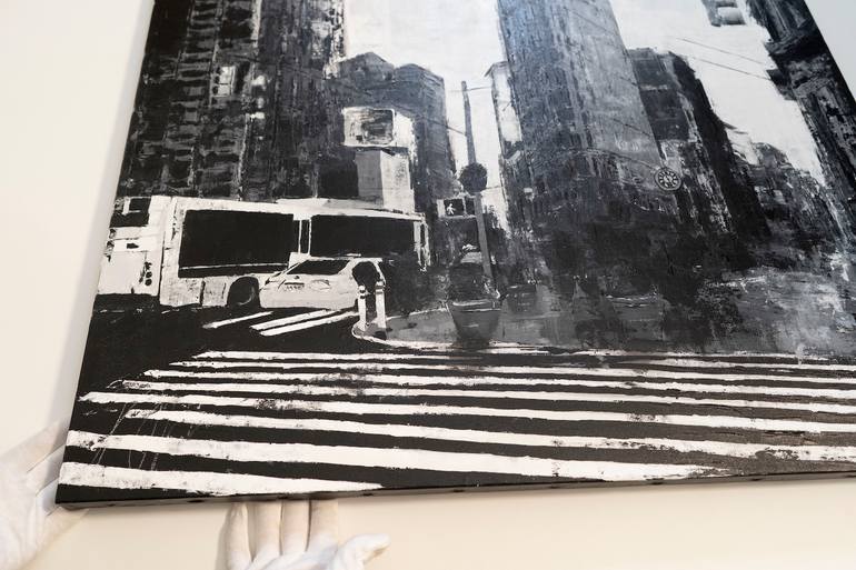 Original Abstract Landscape Painting by Tomoya Nakano