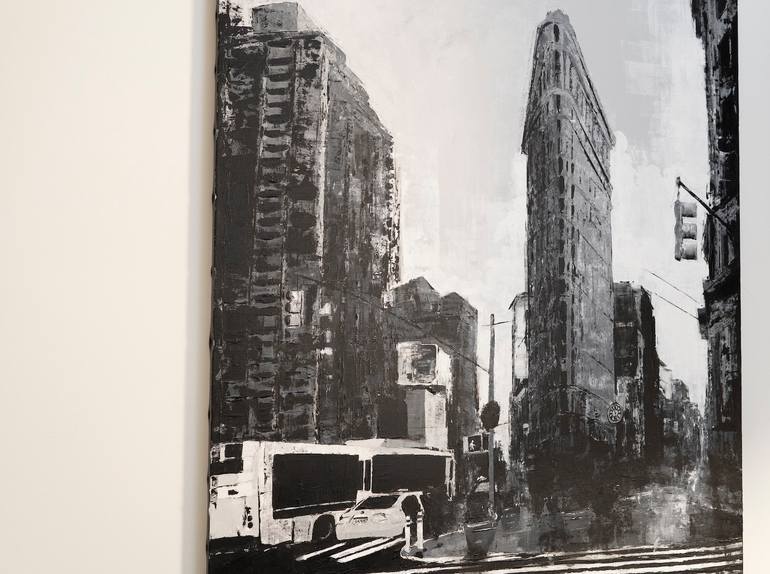 Original Abstract Landscape Painting by Tomoya Nakano