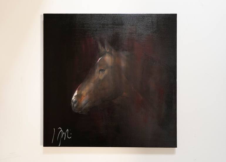 Original Abstract Animal Painting by Tomoya Nakano