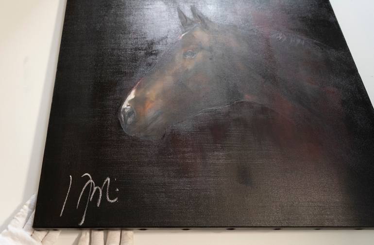 Original Abstract Animal Painting by Tomoya Nakano