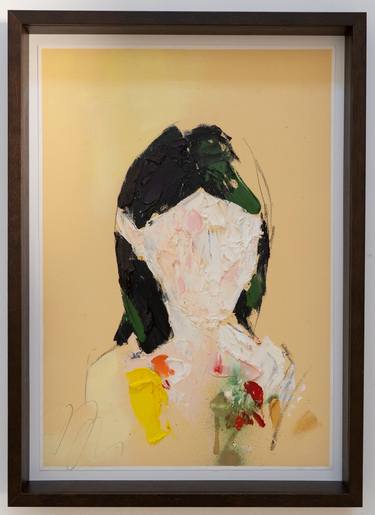 Original Abstract Women Paintings by Tomoya Nakano