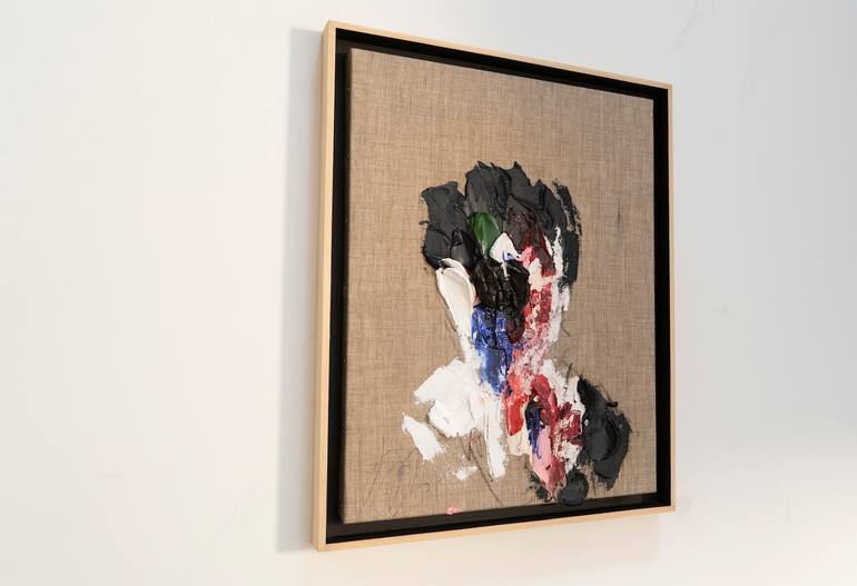 Original Abstract Men Painting by Tomoya Nakano
