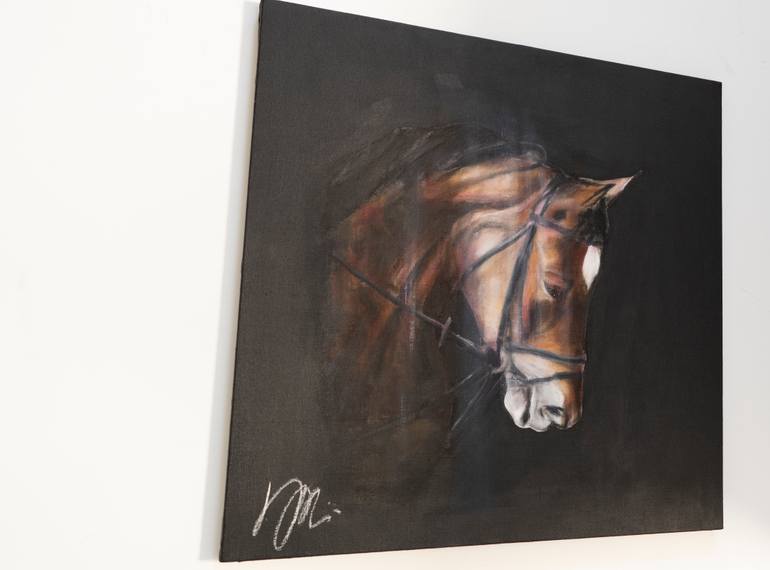 Original Contemporary Horse Painting by Tomoya Nakano