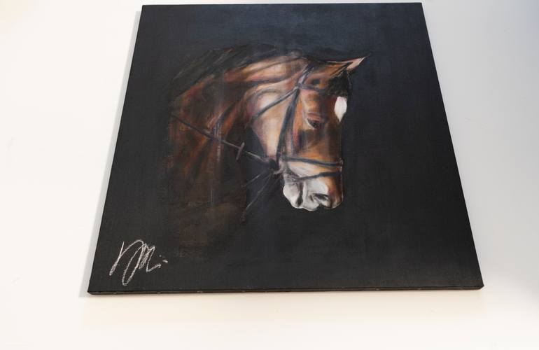 Original Contemporary Horse Painting by Tomoya Nakano