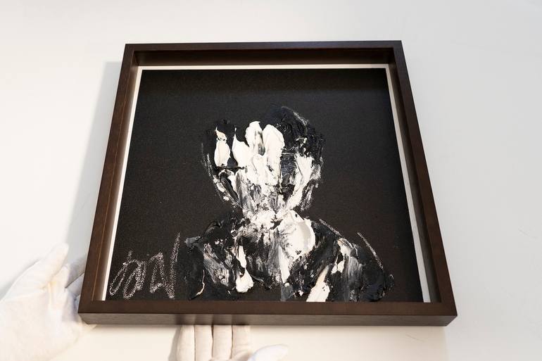 Original Abstract Men Painting by Tomoya Nakano