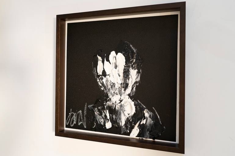 Original Abstract Men Painting by Tomoya Nakano