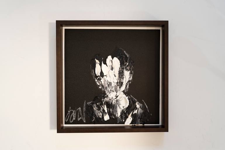 Original Abstract Men Painting by Tomoya Nakano