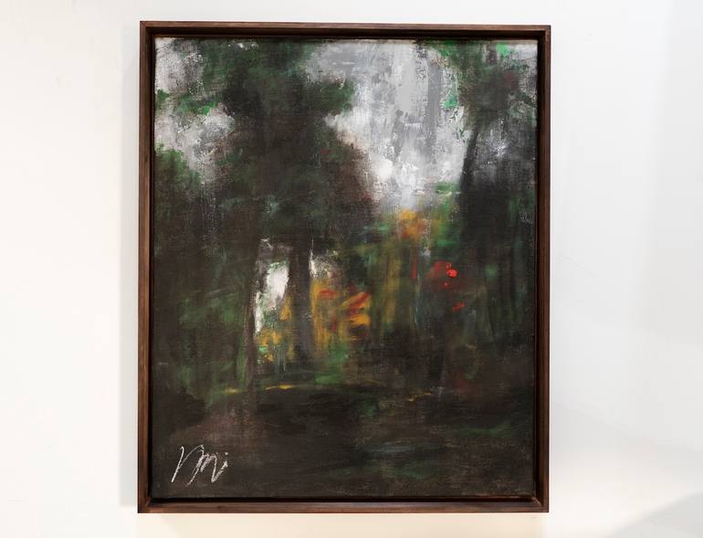 Original Abstract Landscape Painting by Tomoya Nakano