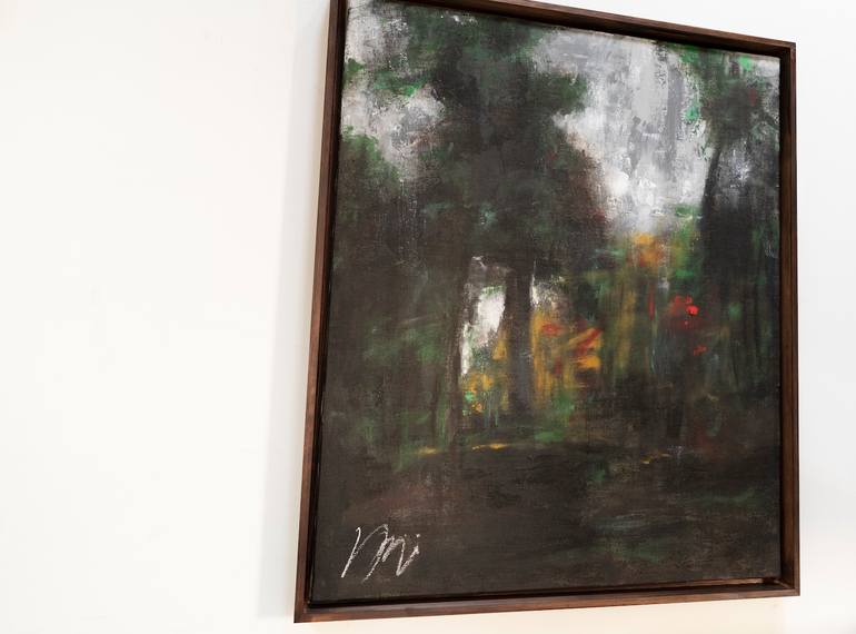 Original Abstract Landscape Painting by Tomoya Nakano