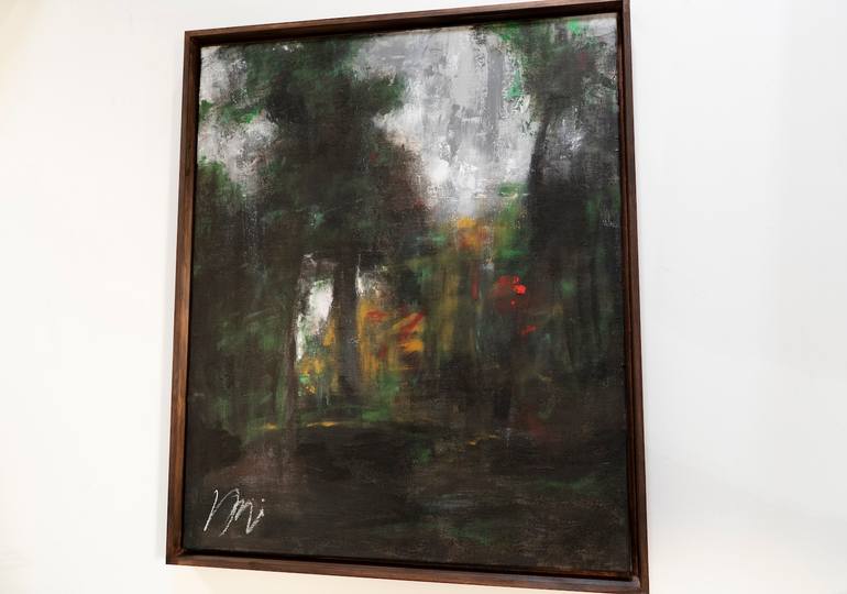 Original Abstract Landscape Painting by Tomoya Nakano