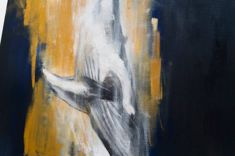 Original Abstract Animal Painting by Tomoya Nakano