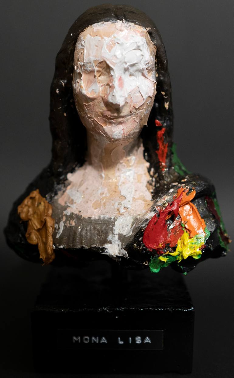 Original Abstract People Sculpture by Tomoya Nakano