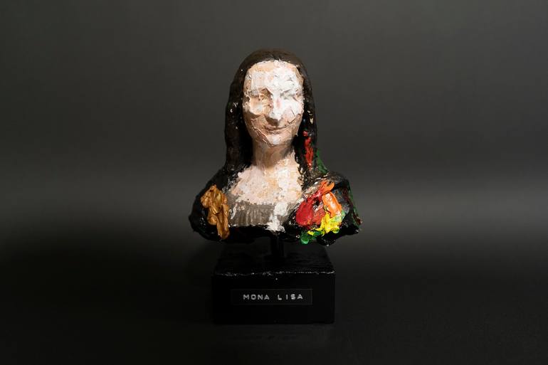 Original Abstract People Sculpture by Tomoya Nakano