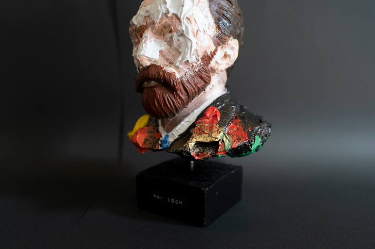 Original Abstract Men Sculpture by Tomoya Nakano