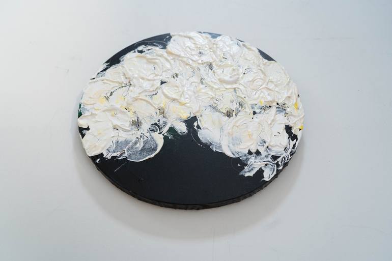 Original Abstract Floral Painting by Tomoya Nakano