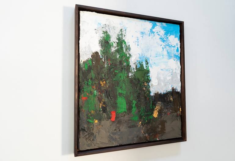 Original Abstract Landscape Painting by Tomoya Nakano