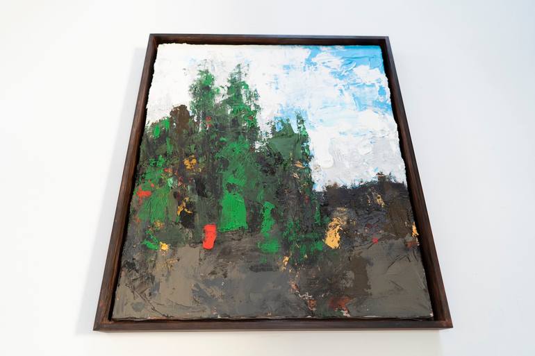 Original Abstract Landscape Painting by Tomoya Nakano
