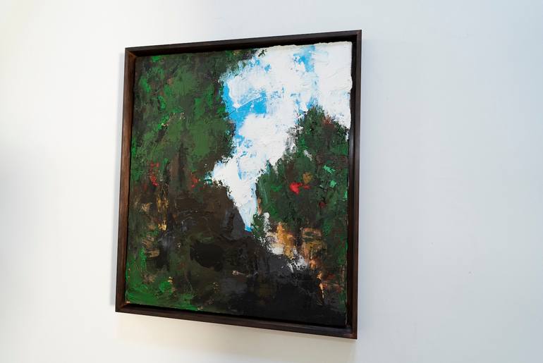 Original Abstract Landscape Painting by Tomoya Nakano