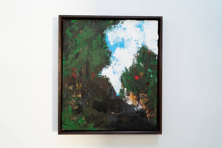 Original Abstract Landscape Painting by Tomoya Nakano