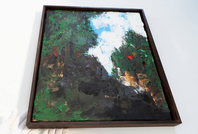 Original Abstract Landscape Painting by Tomoya Nakano