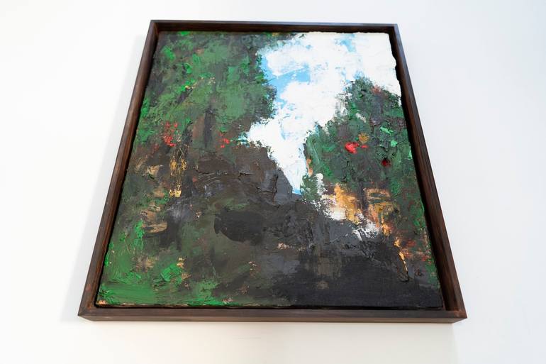 Original Abstract Landscape Painting by Tomoya Nakano
