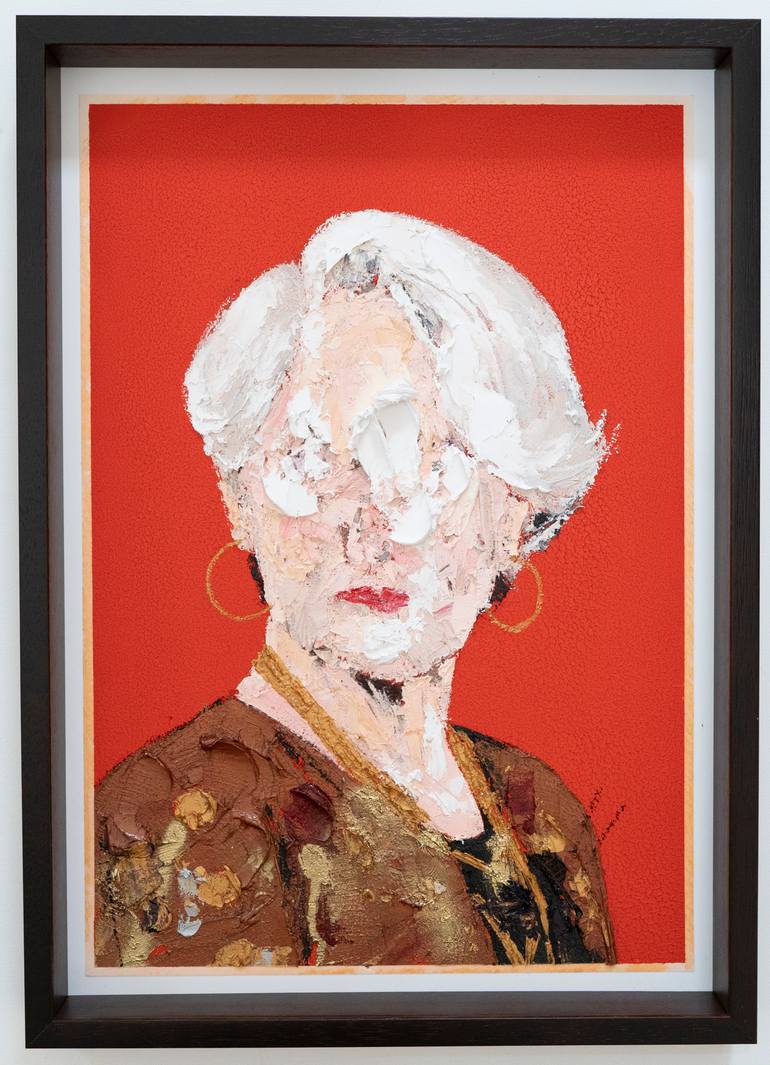 The last supper contemporary Painting by Tomoya Nakano | Saatchi Art