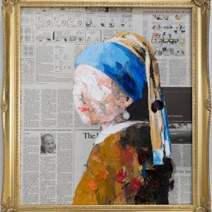UNTITLED Portrait work (Girl with a Pearl Earring)