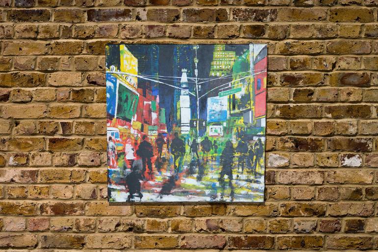 Original Fine Art Cities Painting by Tomoya Nakano