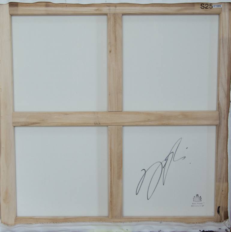 Original Abstract Cities Painting by Tomoya Nakano