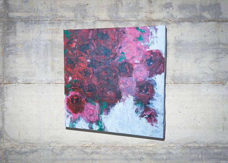 Original Floral Painting by Tomoya Nakano