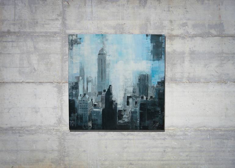 Original Cities Painting by Tomoya Nakano