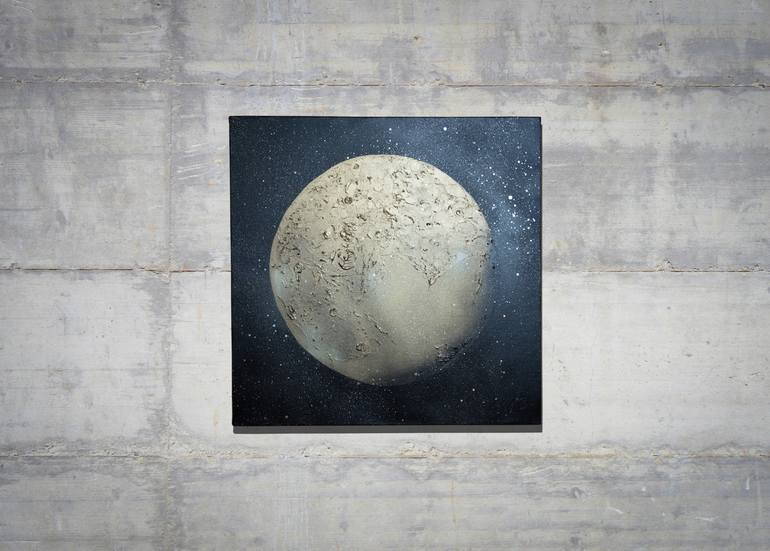 Original Fine Art Outer Space Painting by Tomoya Nakano