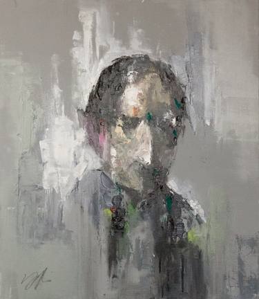 Original Abstract Portrait Paintings by Tomoya Nakano