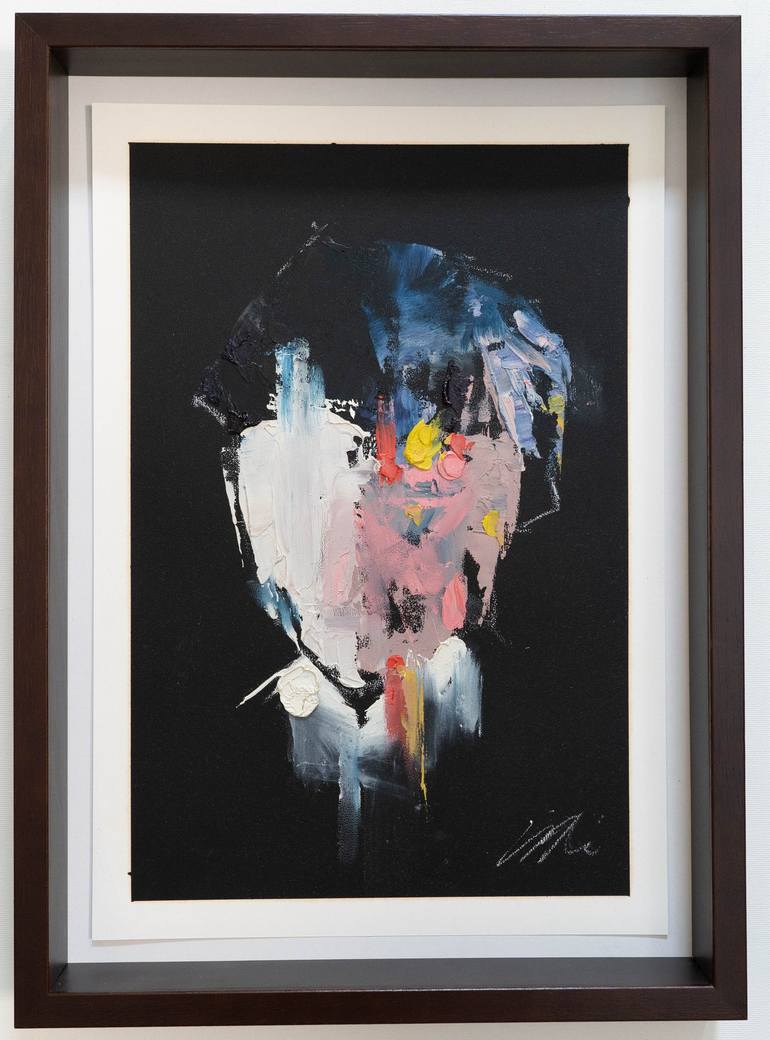 mirror series UNTITLED Portrait Painting by Tomoya Nakano | Saatchi Art