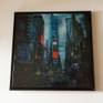 Title "New York, Times square"
Mixed media with spray paint 
Paint on wood Top Resin
size S10 (530mm×530mm)
unique original
Floater wood open back framed
Ready to hang


I create this art work with so many own techniques and materials. like over 8. including oil, acrylic, pen, crayon, water color, photo, etc Top coat resin on it. only unique original.



Color Project Art management 
info@spray-art.jp