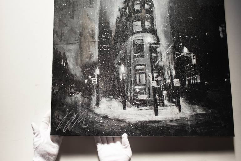 Original Fine Art Cities Painting by Tomoya Nakano