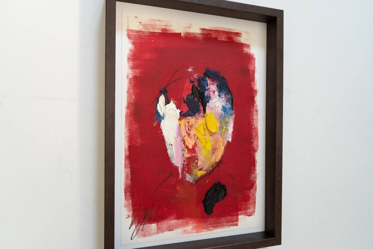 Original Abstract Portrait Painting by Tomoya Nakano