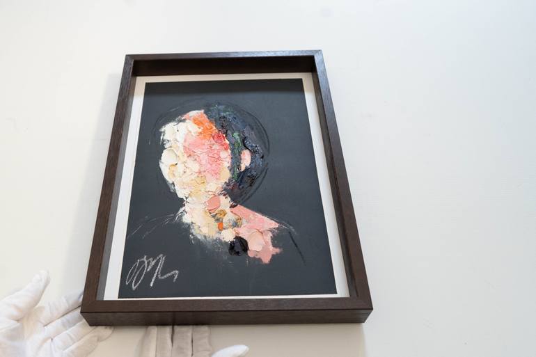 Original Abstract Women Painting by Tomoya Nakano