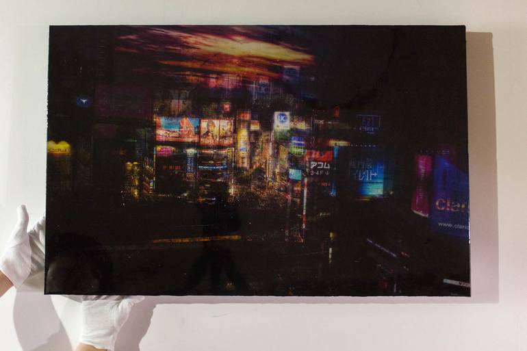 Original Fine Art Cities Painting by Tomoya Nakano