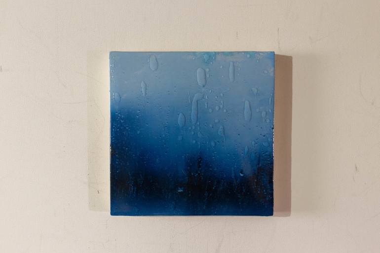 Original Abstract Water Painting by Tomoya Nakano